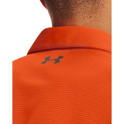 Under Armour Men's Tech Golf Polo , Team Orange (800)/Graphite, X-Large