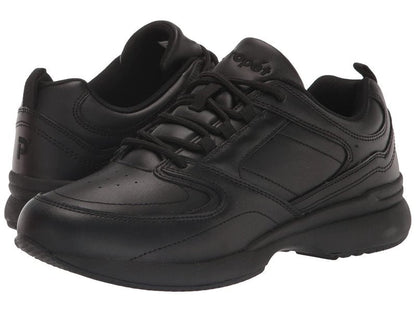 Propét Women's LifeWalker Sport Sneakers, Black, 7 X-Wide US