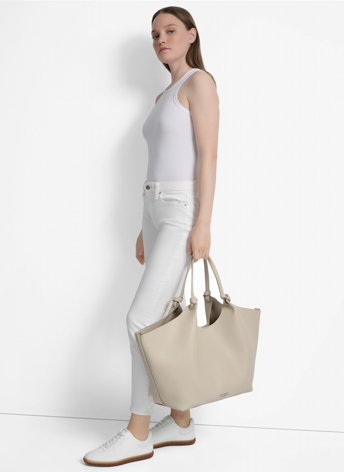 DKNY Women's Tote Bag, Light Taupe, One Size