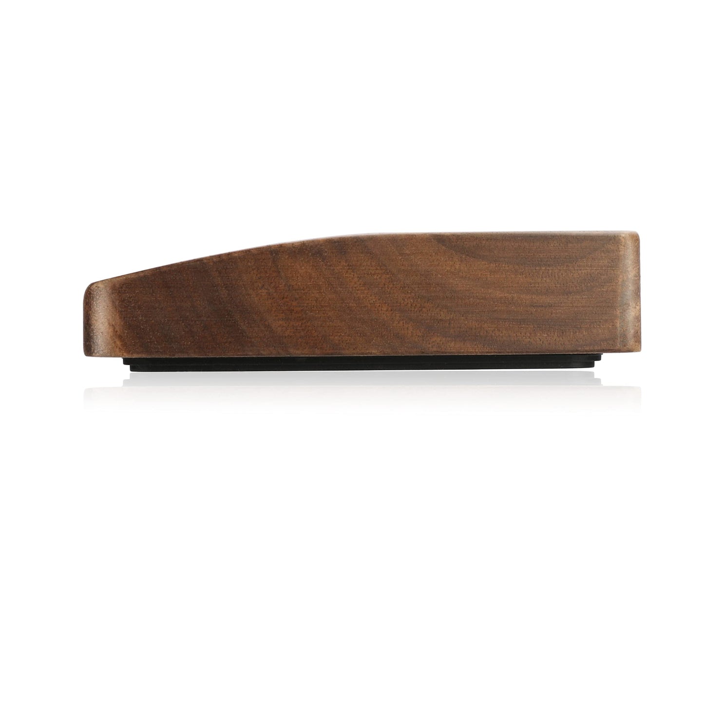 Faluber Wooden Wrist Rest, 12-inch Length and 20mm Thickness for Compact Keyboard, Walnut Wood Palm Rest, Ergonomic Design for Mechanical Gaming Keyboard, Stain Resistant (Small, Walnut Wood)