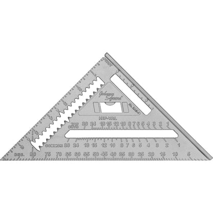 Johnson Level & Tool RAS-1B Johnny Square Professional Aluminum Rafter, 7", Silver, 1 Square