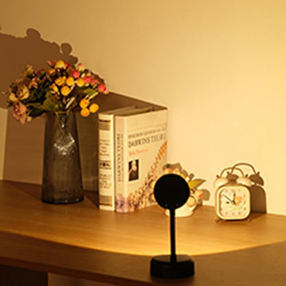 Wireless Picture Light - Battery Operated Art Display Light with Motion Sensor and Rotatable Tube, Stepless Dimming for Picture Frame (Black)