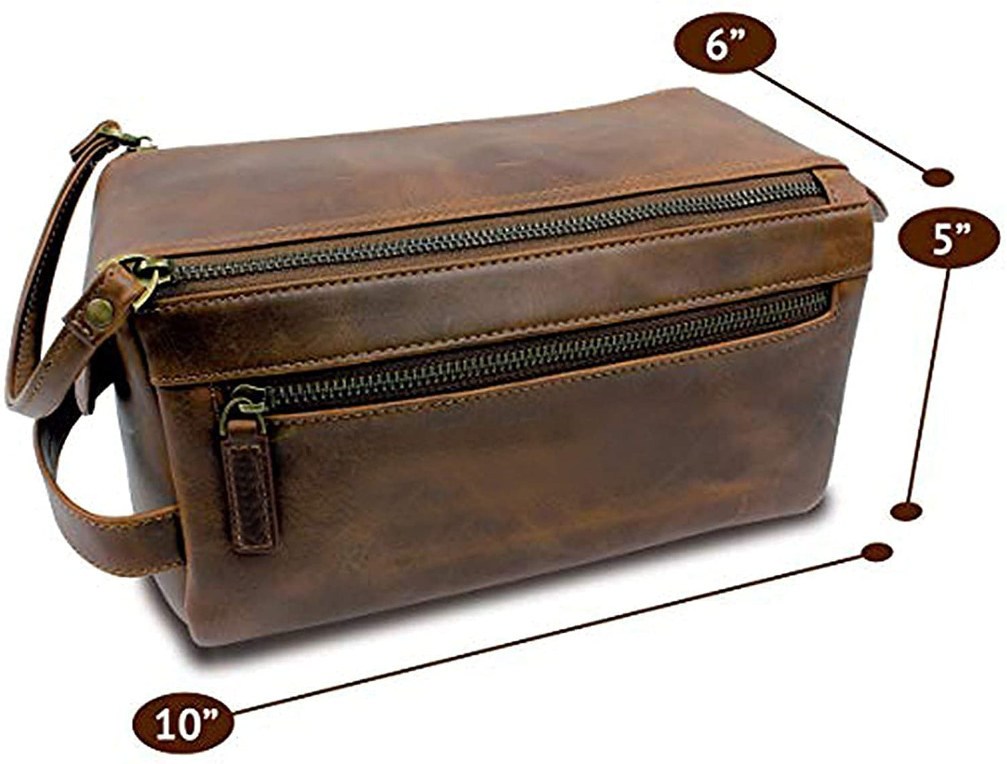 LEATHER DUFFEL WITH TOILETRY BAG TRVELLING COMPLETE COMBO WITH NICE TOILETRY AND GREAT DUFFEL