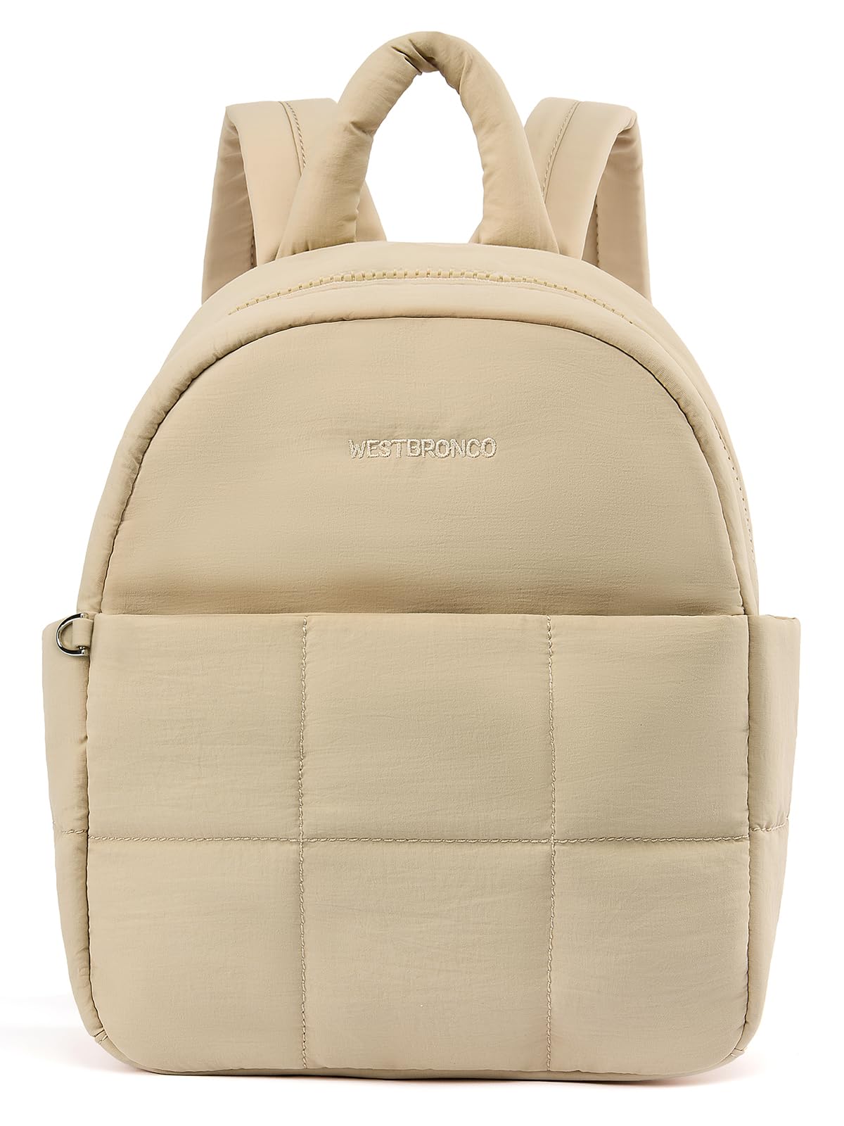 WESTBRONCO Mini Backpack for Women Nylon Small Fashion Backpacks Purse Puffer Lightweight Backpacks for Travel, Shopping, Daily