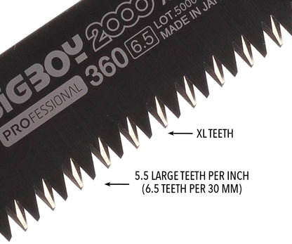 Silky Professional Bigboy 2000 Folding Saw 360mm XL Teeth Outback Edition (754-36)