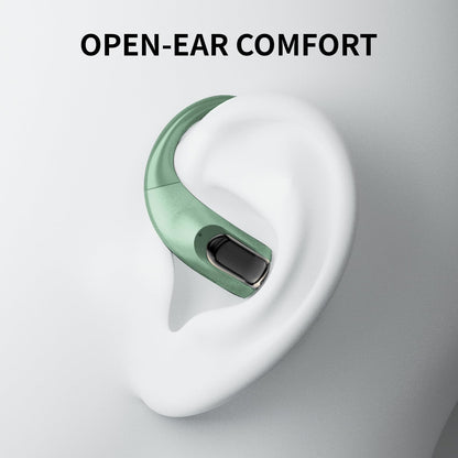 GALAAL Wireless Sport Earbuds Bluetooth Headphones,Lightweight Earbuds with Ear Hooks,Bluetooth5.4 Wireless Earphones,25H Playtime, IPX4 Waterproof Running Headphones for Gym(Green)