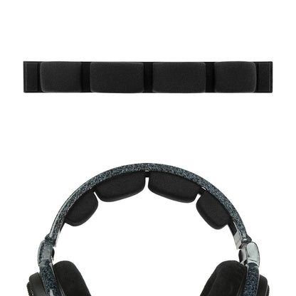 Geekria Mesh Fabric Headband Pad Compatible with Sennheiser HD600, HD580, HD650, HD660S Headphones, Replacement Band, Headset Head Top Cushion Cover Repair Part (Black)