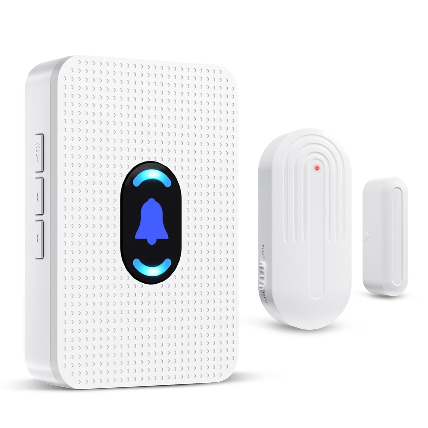 Daytech Wireless Door Chime, Door Dinger for Business Entry/Store/Home/Office, Door Alarms When Opened with 800 Ft Range,20 Chimes 5 Adjustable Volume 2 Sensors + 2 Receivers