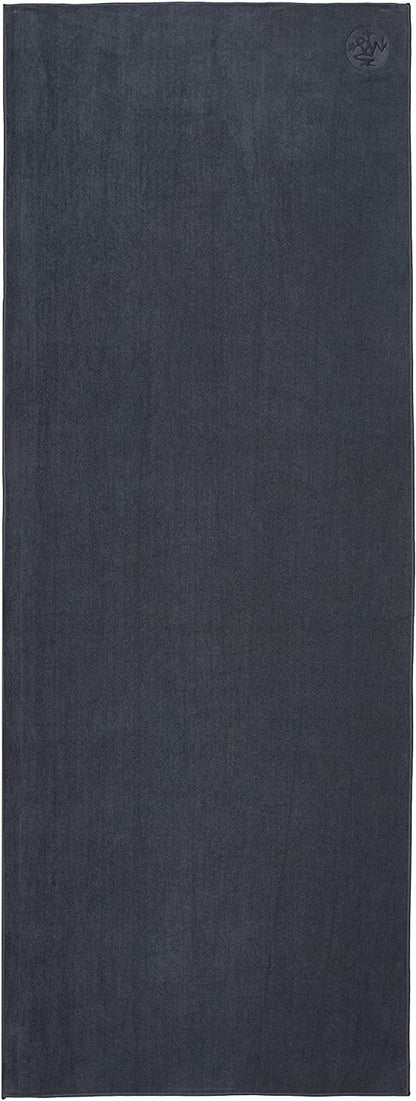 Manduka eQua Hot Yoga Mat Towel - 72" Instant Moisture Activated Grip Ultra Soft Microfiber Quick Dry, Daily Use Ready Lightweight, Travel Friendly Mat Layer 72 x 26.5 inches