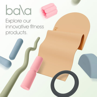 Bala Balance Blocks 2 Pack, Yoga Blocks for Working Out, (Sea) - Semi-Circular Yoga Accessories for Stretching & Exercise - Yoga Equipment for Home Workout - Yoga Block Essentials for Women & Men