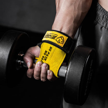 Wrist Straps for Weightlifting for Maximum Grip Support - Lifting Deadlift Strap & Weight Lifting Grips Gloves for Working Out Pull Up Deadlifting & Shrugs