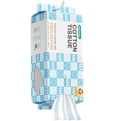 Winner Soft Face Towels, Upgraded Thicker 100% USDA Biobased Facial Towels
