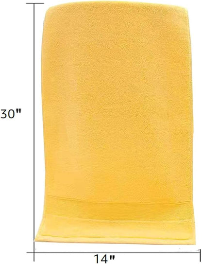 Lchkrep 2 Pack Cotton Hand Towels, Cotton Salon Thick Towels