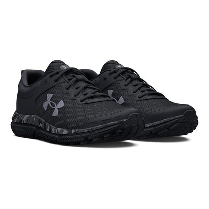 Under Armour Men's Charged Assert 10 Camo, (001) Black/Black/Pitch Gray, 11.5, US