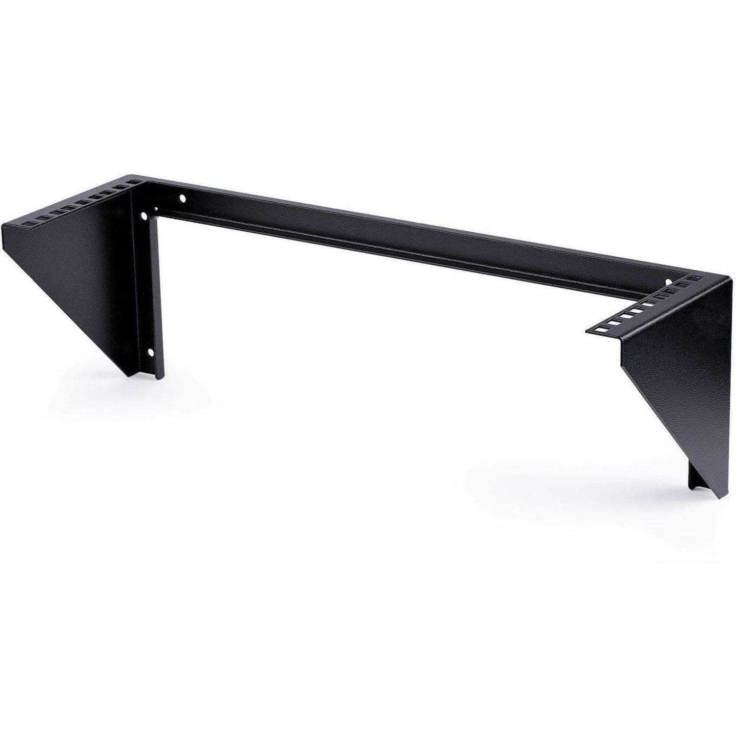 StarTech.com 3U 19" Wall Mount Vertical Rack Bracket, Wall Mount Patch Panel Bracket for Data/AV/IT/Computer Equipment, 3U Rack for Cabinet or Server Room, Supports 150lb (68kg) , TAA (RK319WALLV)