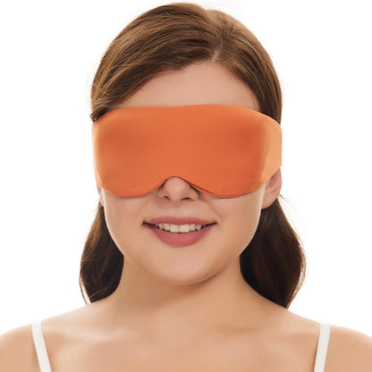 Alaska Bear Sleep Mask for Side Sleepers 2022 Headband Design, Cup-Shaped and Extra-Soft, 100 Blackout Eye Mask Shades Cover for Men and Women Home or Travel, Machine Washable, Black
