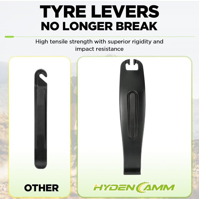 Hydencamm 2 Pack 26x1.75/2.125 Tire Tubes, 26x1.75 26x1.95 26x2.10 26x2.125 with 35mm Schrader Valve, Butyl 26x1.95 Bike Tube with 2PCS Levers, Compatible with MTB and Cruisers, City Bikes, Road Bikes