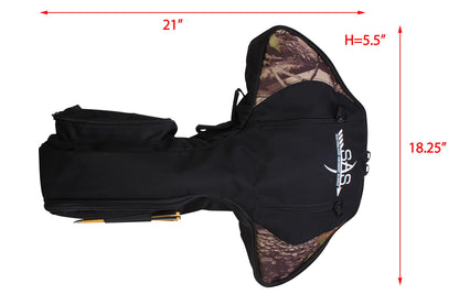 SAS Pistol Crossbow Bag with Shoulder Strap Arrow Holder Camo Padded for Prophecy Cobra Snake Zombie Mini Portable Handheld Crossbow