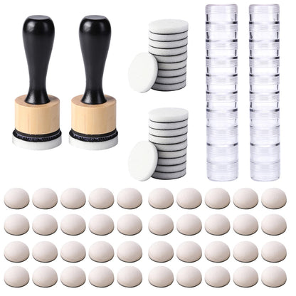 BAOFALI Mini Ink Blending Tool,with Foams Replacement Refill Foam Tool for Foams Scrapbooking Painting Drawing Art Supplies Handle Ink Tools Embossing Stencils