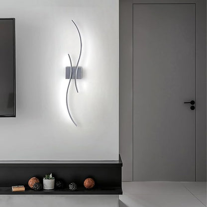 CANEOE Modern LED Wall Sconce, 39Inch LED Bathroom Vanity Light, 6000K Modern Wall Light Fixtures Indoor Wall Lamps for Living Room Hallway Sconces Lighting