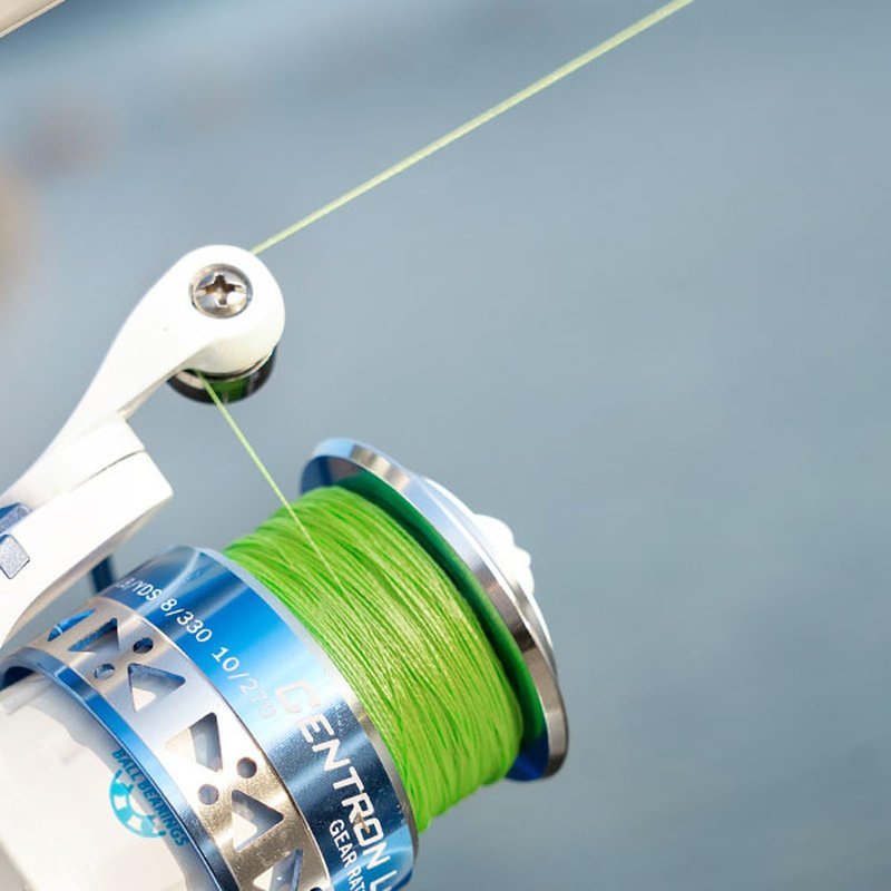 KastKing Superpower ColorShield Braided Fishing Line, Neon Green, 10LB, 500Yards, X4