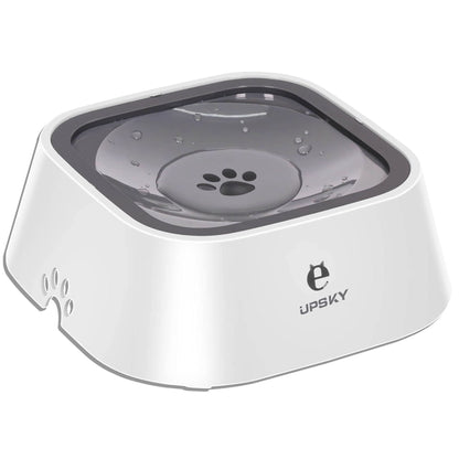 UPSKY No-Spill Pet Water Bowl, Slow Water Feeder, No-Slip Pet Water Dispenser 35oz Feeder Bowl for Dogs and Cats