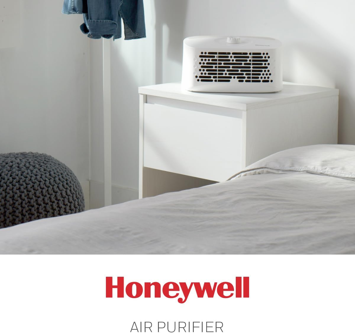 Honeywell Hepaclean Tabletop 13' x 13' Room Air Purifier