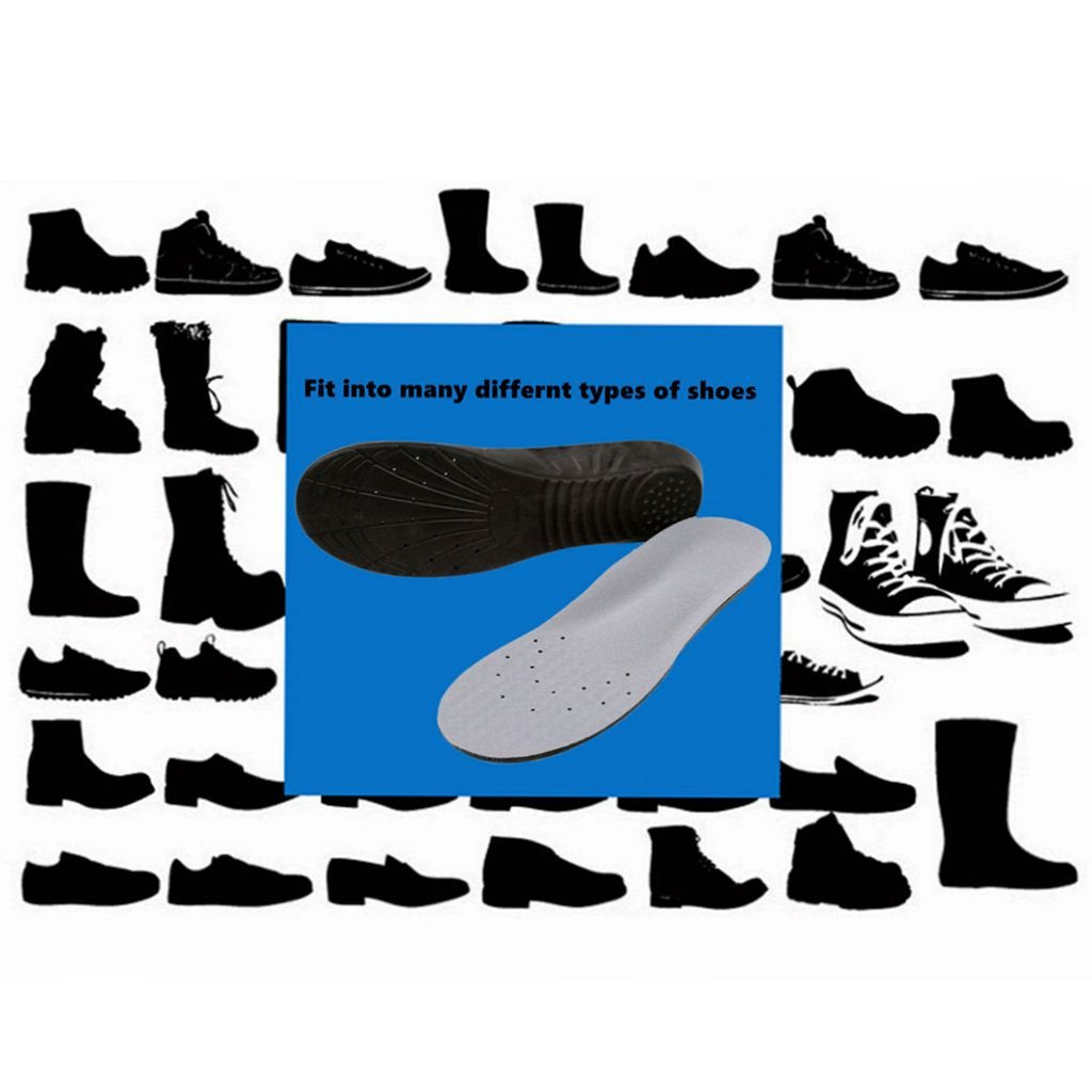 Shoe Insoles, Memory Foam Insoles, Providing Excellent Shock Absorption and Cushioning for Feet Relief, Comfortable Insoles for Men and Women for Everyday Use, M [US M: 6.5-9/W: 7.5-10]