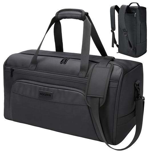 Noozion Garment Duffle Bag for Travel, 3-in-1 Convertible Carry On Suit Bag with Shoe Compartment, Lightweight Overnight Business Travel Bag for Men Women