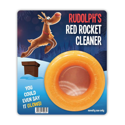 Gears Out Rudolph Rocket Cleaner Soap Gag Gift for Mens Stocking Stuffers Funny Christmas Presents for Guys Husband Boyfriend