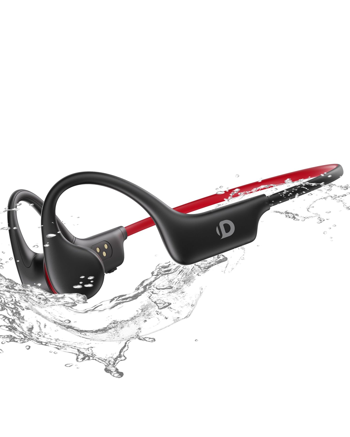 DEMICEA Open Ear Sport Headphones, Wireless Bone Conduction Earphones, Built-in 32GB MP3,with Mic, IP68, Sweat & Water Resistant, Up to 8 Hours Battery, Bluetooth 5.3, for Running, Workouts, Swimming