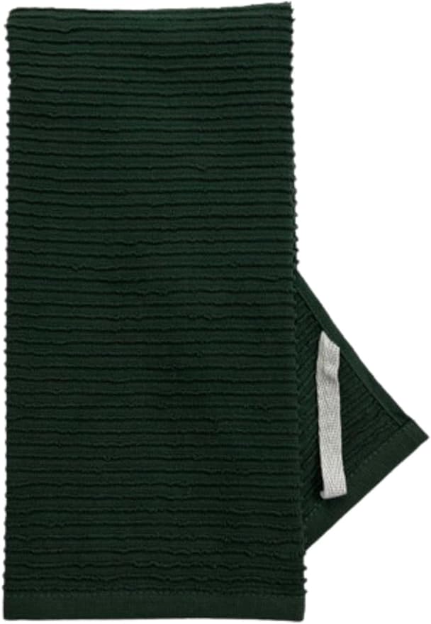 Serafina Home Dark Green Kitchen Hand Dish Towels: 100% Cotton Cloth Soft