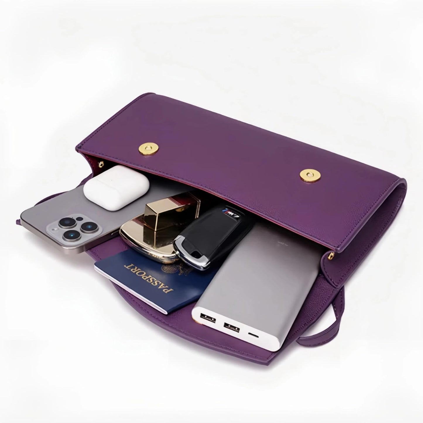 NEWROGENG Clutch Purses for Women PU Leather Clutch with Removable Shoulder Strap Evening Handbag for Women 2025