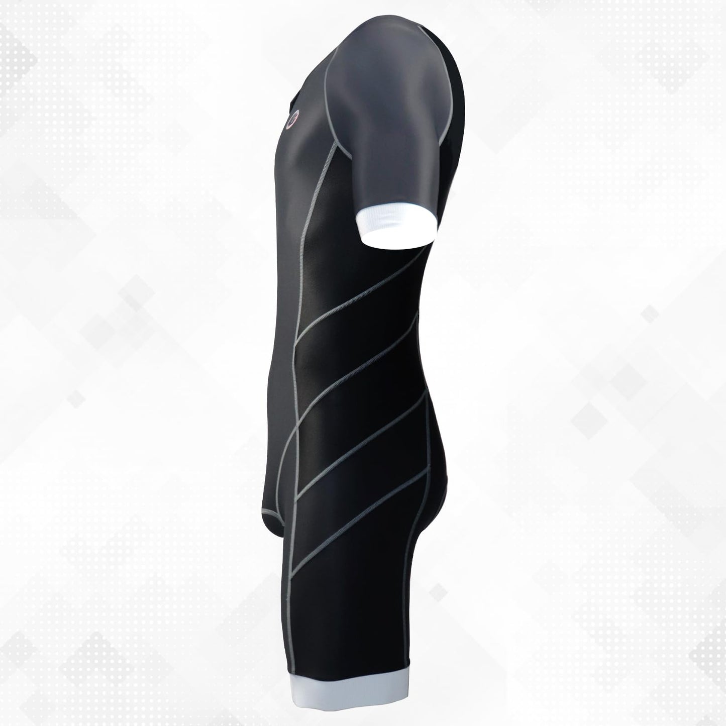 CGLRybO Mens Pro Trisuit Short Sleeve Triathlon Suit Best for Swimming Racing Tri Suit