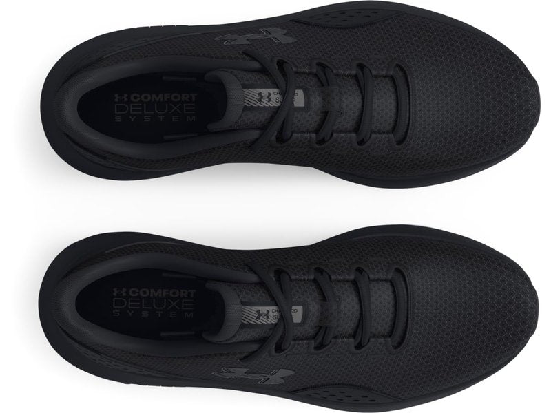Under Armour Men's Surge 4, (001) Black/Black/Black, 13, US