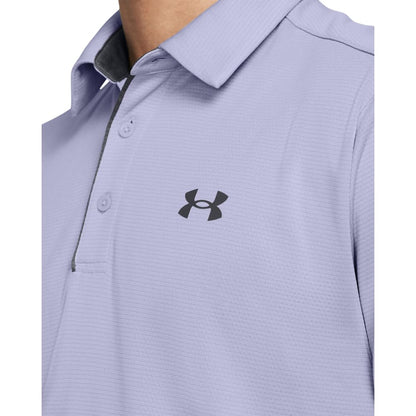 Under Armour Men's Tech Golf Polo, (539) Celeste / / Pitch Gray, 3X-Large Tall