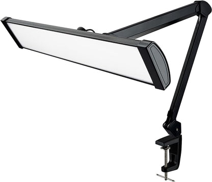 Ultra Bright 4500 Lumens Powerful Professional Eye Care LED Desk Lamp - Brightness Adjustable, Modern Task Light for Home, Beauty, Crafting, Office, Workbench (Daylight, Dimming, Black)