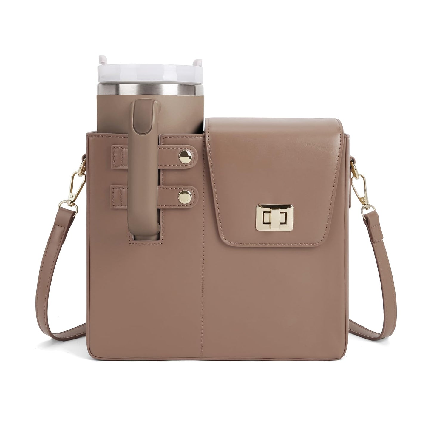 Stanley Purse Cup Holder Bag- Outdoor Portable Crossbody Bag for Stanley Cup Tumbler Purse