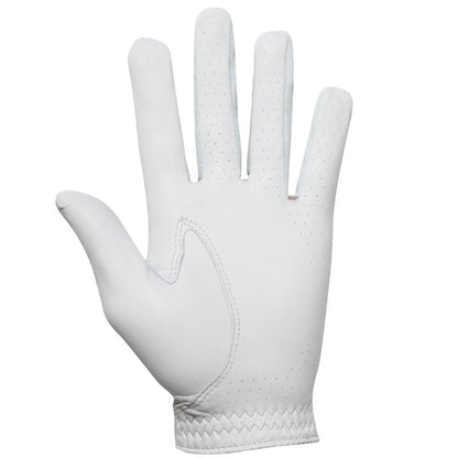 FootJoy Men's SciFLEX Golf Glove, White, X-Large, Worn on Left Hand