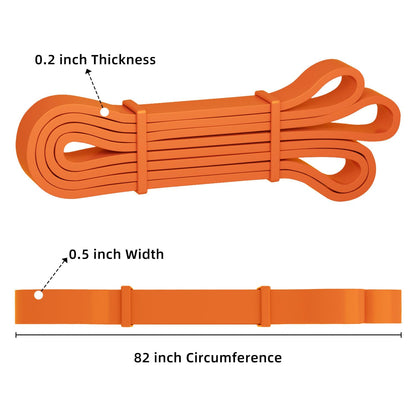 Resistance Bands, Pull Up Bands, Pull Up Assist Band Exercise Bands for Men & Women Working Out, Body Stretching, Physical Therapy, Muscle Training
