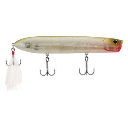 Berkley Choppo Topwater Fishing Lure, HD Golden Shiner, Size 90, Cupped Propeller Tail for Balance of Sound and Spray, Equipped with Sharp Fusion19TM Hook