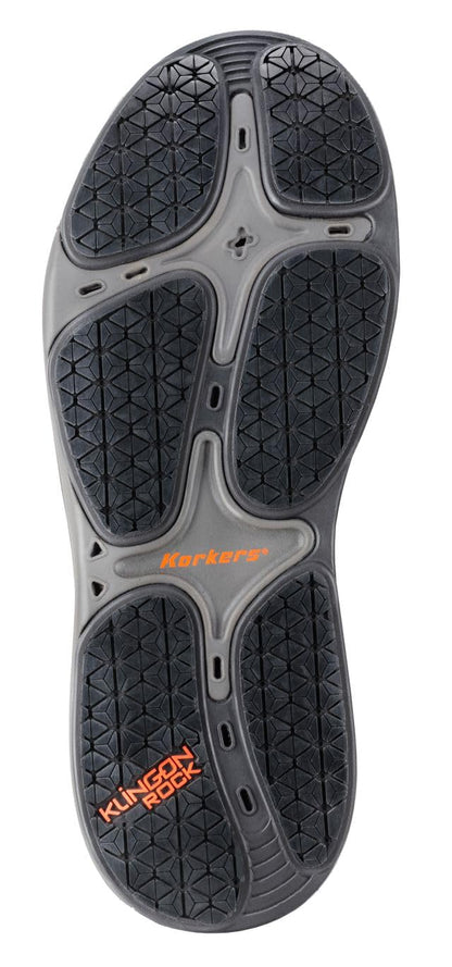 Korkers Men's Stealth Sneaker Wading Boot with Fixed Kling-On Rock Soles