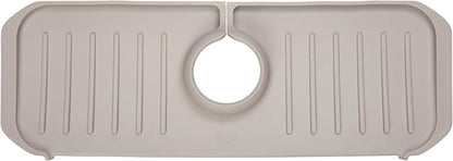 Clorox KeptClean Kitchen Faucet Splash Guard – Easy-to-Install, Water-Resistant