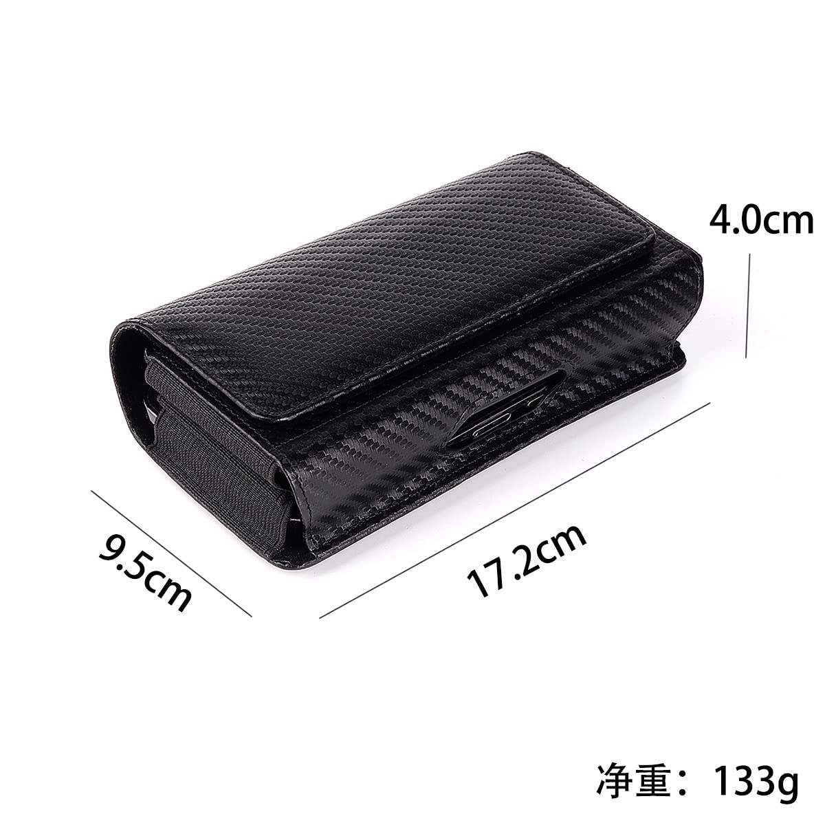 Dual Horizontal Belt Clip Holster 2 Cell Phone Pouch Case Holder for iPhone 15 Pro Max, 16 Pro Max, 14 Plus, 13 Pro Max Galaxy S25 Ultra S24 FE S23 Ultra S21+ A16 A35 A15 A54 Pixel 8 Pro 7 OnePlus 12