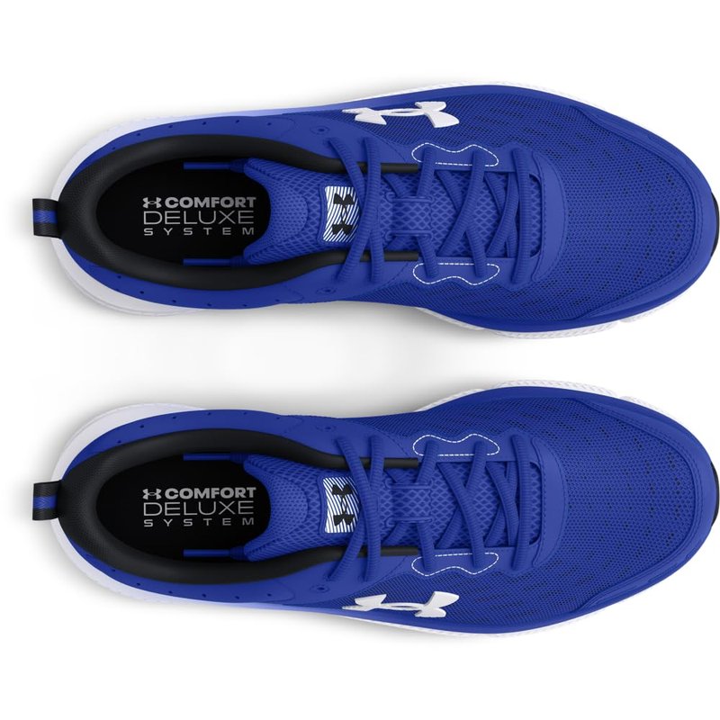 Under Armour Men's Charged Assert 10, (403) Team Royal/Team Royal/White, 13, US