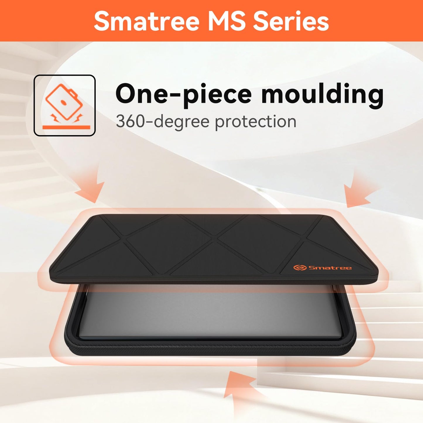 Smatree MS89 Hard Protective 16 inch Laptop Sleeve Case Compatible for Lenovo Yoga 7 Pro, ASUS ROG Zephyrus M16/Vivobook Pro 16X, ACER Chromebook 516, GIGABYTE AERO 15/16/X16