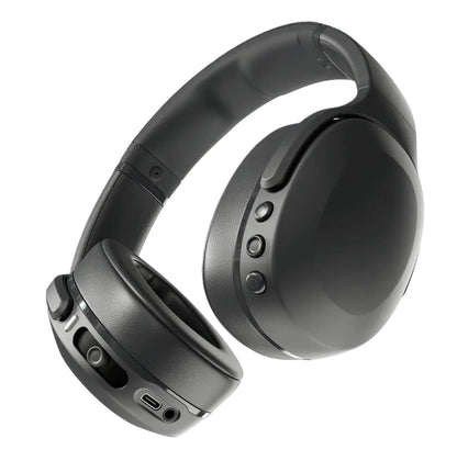 Skullcandy Crusher EVO Wireless Noise-Isolating Over-Ear Headphones Bundle - Black