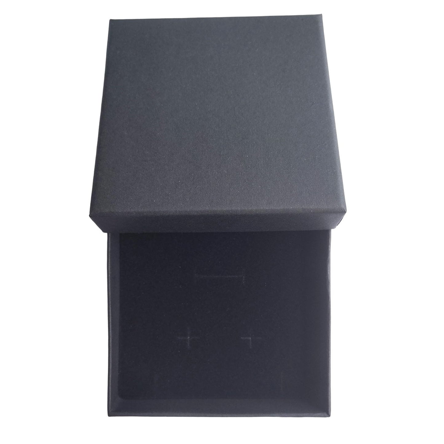 ARTISAMILY Christmas Gift Boxes for Presents 12pcs Black Earring Bracelet Necklace Box Jewelry Boxes 3.5" x3.5" x1" Cotton Fill Paper Jewelry Box Case for Birthday Wedding Shipping Storage