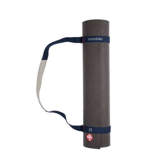 Manduka Yoga Commuter Mat Carrier - Eco-Friendly Cotton, Easy to Carry, Hands-Free, For All Mat Sizes, 68" x 1.5"