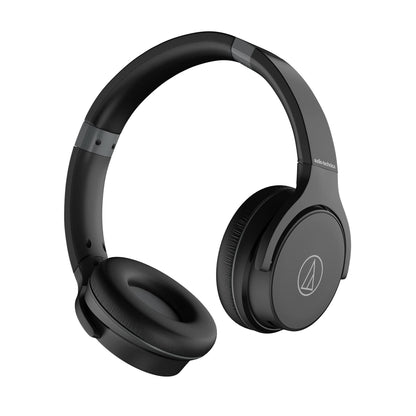 Audio-Technica ATH-S220BTBK Wireless On Ear Headphones, Black